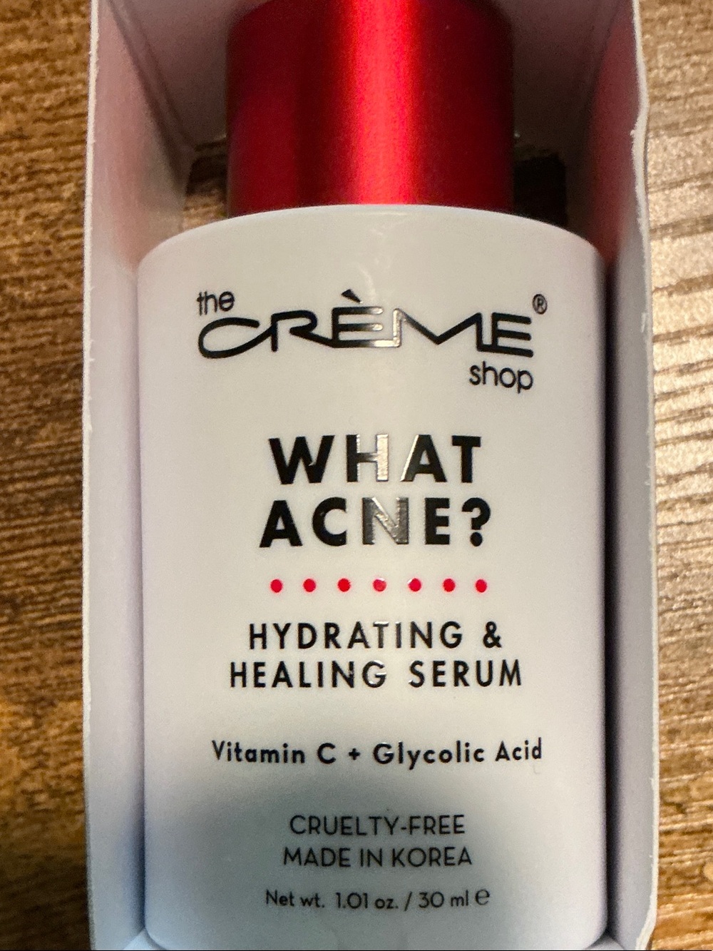 What Acne? Hydrating & Healing Serum - White/Red